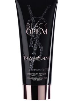 Yves Saint Laurent Black Opium Shimmering Body Moisture - Black & Rose Gold